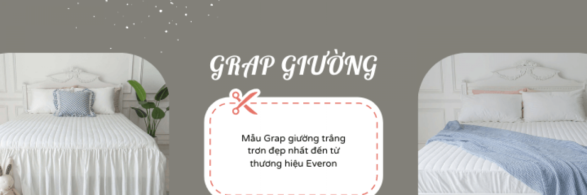 Các mẫu drap trắng trơn Everon đẹp nhất cho khách sạn, gia đình