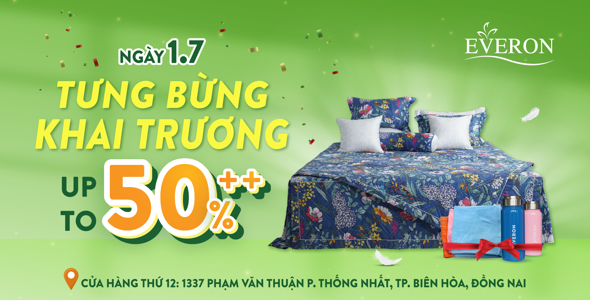 TƯNG BỪNG KHAI TRƯƠNG SHOWROOM PHẠM VĂN THUẬN, BIÊN HÒA, ĐỒNG NAI